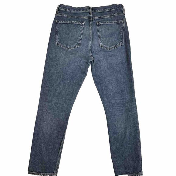 Agolde Nico High Rise Slim Jeans Womens Size 30 Button Fly Ankle - Picture 2 of 8